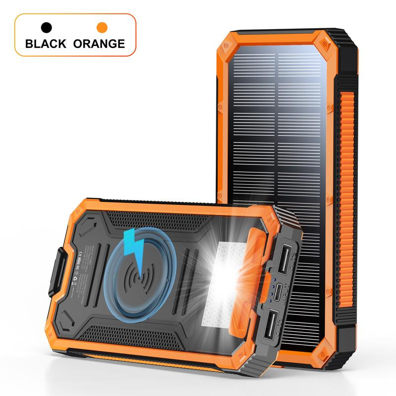 SolarCharge 20K Pro – 20,000mAh Portable Wireless Power Bank