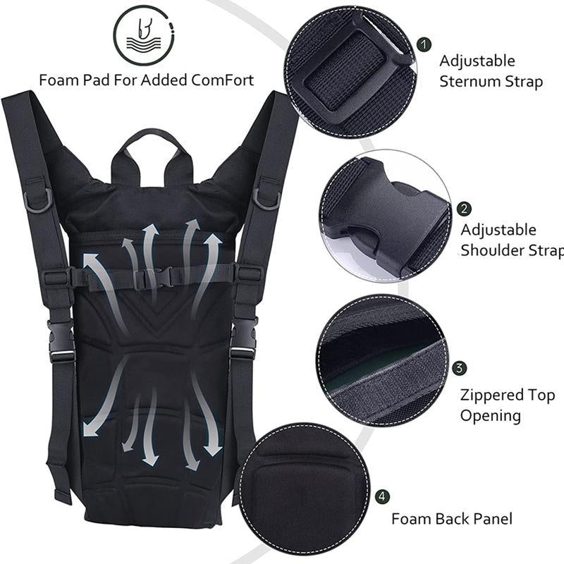 HydraPack 3L Outdoor Sports Water Backpack