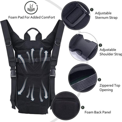 HydraPack 3L Outdoor Sports Water Backpack