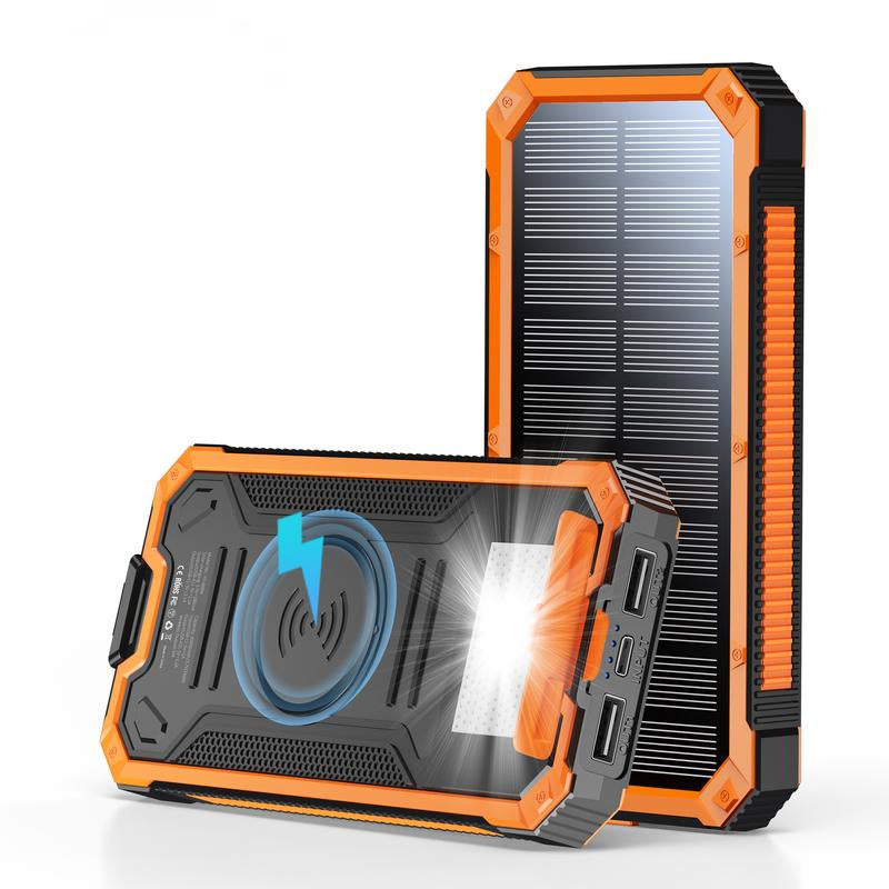 SolarCharge 20K Pro – 20,000mAh Portable Wireless Power Bank